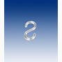 S-krok, plast, 38 mm, 50-pack