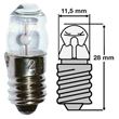 Reservlampa 2,4V 0,3A 0,72W E10