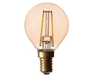 Airam 2,5W (22W) 225Lm 2200K E14  Klot Amber 8290746 4711507