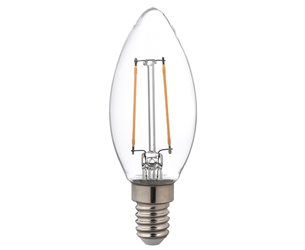 Airam 2,5W (25W) 250Lm 2700K E14 Kron Klar 8293611  4713470