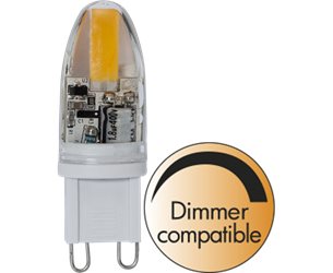 Star Trading 1,8W(21W) 200Lm 2800K  G9 16X49mm  Dimbar 344-08-1