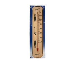 Bastutermometer I Trä  977  *