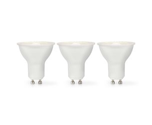 Nedis 4,5W (50W) 345Lm 2700K Gu10 Dimbar 3-Pack  *