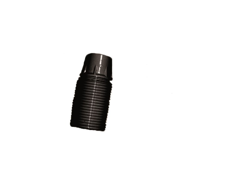 Lamphållare E14 Svart Gängad