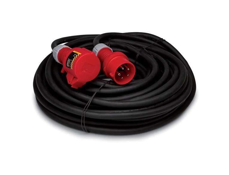 Skarvsladd Gummi Ip44 Svart 25 M  5G 2.5 H07rn-F