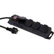 Grenuttag 4-V 3 Meter Jordad 3G1.5 H07rn-F Ip44 M Lock