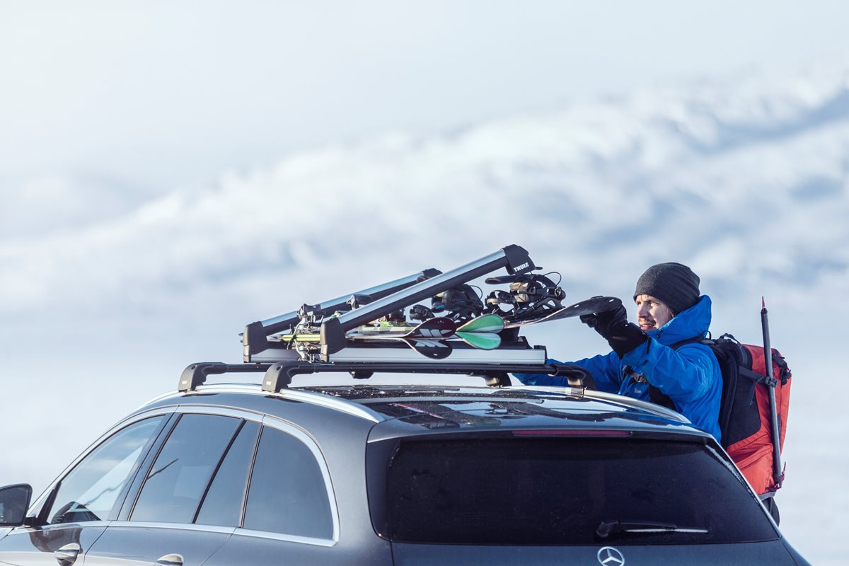 Thule Support pour Skis/Planche à Neige Snowpack 6 – Oberson