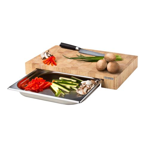 Skärbräda med 1 bleck, medium