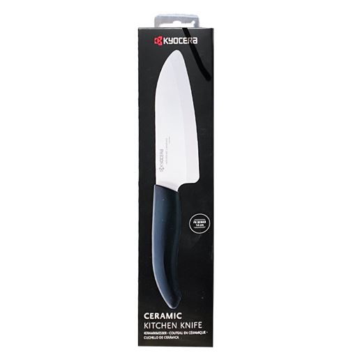 Kyocera Keramisk Santoku/Kockkniv 14 cm, vit