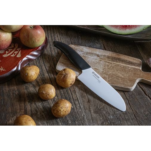 Kyocera Keramisk Santoku/Kockkniv 14 cm, vit