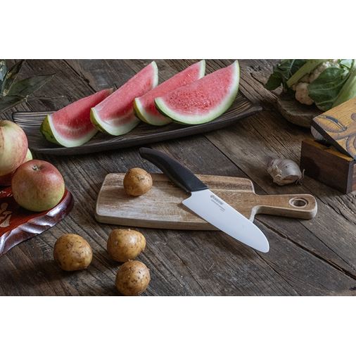 Kyocera Keramisk Santoku/Kockkniv 14 cm, vit
