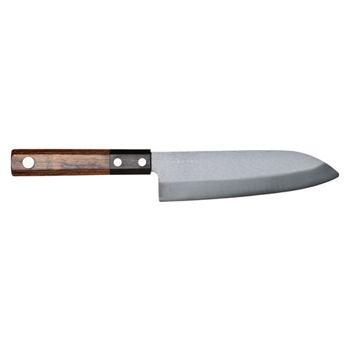 Satake Keramisk Santoku,15,5 cm svart, Pakkaträ