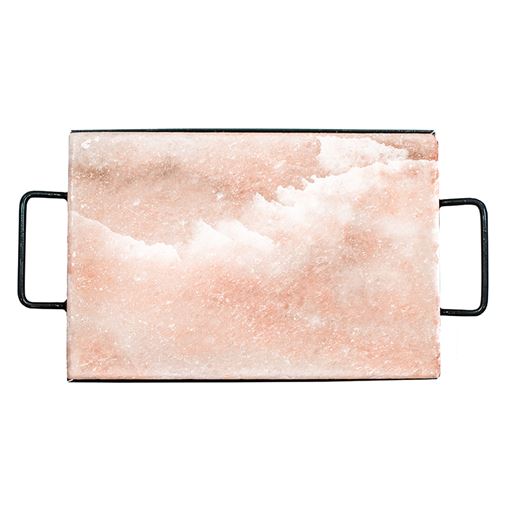 Saltsten från Himalaya med hållare