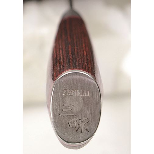 Mcusta / Zanmai Flame Damascus Nakiri 15,5 cm