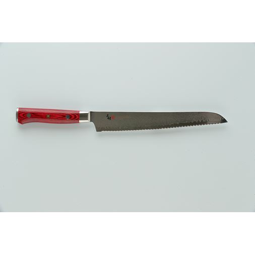 Mcusta / Zanmai Flame Damascus Brödkniv 23 cm