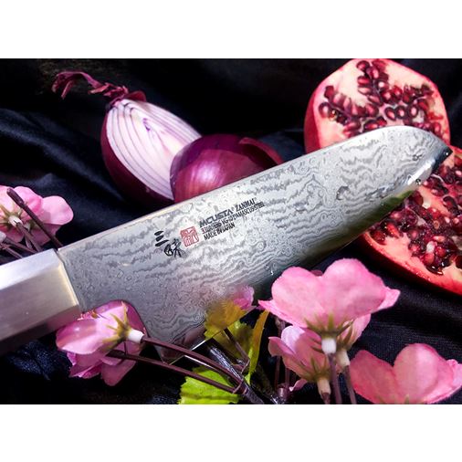 Mcusta / Zanmai Hybrid Splash Santoku 18 cm