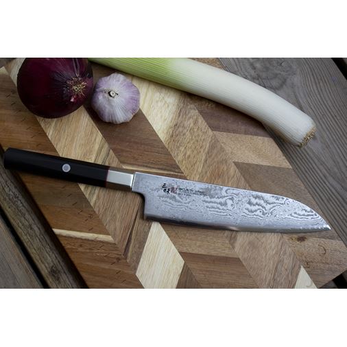 Mcusta / Zanmai Hybrid Splash Santoku 18 cm