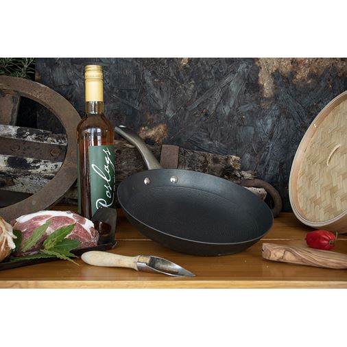 Stekpanna lättviktsgjutjärn Honeycomb Quantanium Non-Stick, 24 cm
