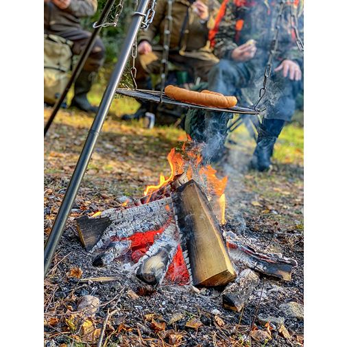 Satake Outdoor Tri-Pod XL med 4 kedjor, krokar & canvasbag