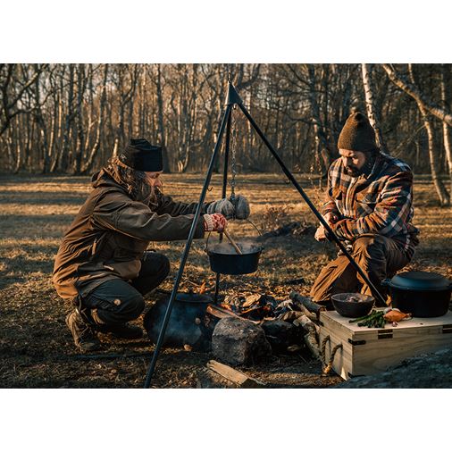 Satake Outdoor Tri-Pod XL med 4 kedjor, krokar & canvasbag