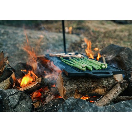 Satake Outdoor Grillplatta/Stekbord för Grill/Öppen eld/Spis