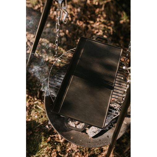 Satake Outdoor Grillplatta/Stekbord för Grill/Öppen eld/Spis
