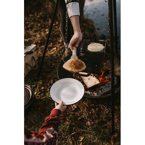 Satake Outdoor Grillplatta/Stekbord för Grill/Öppen eld/Spis
