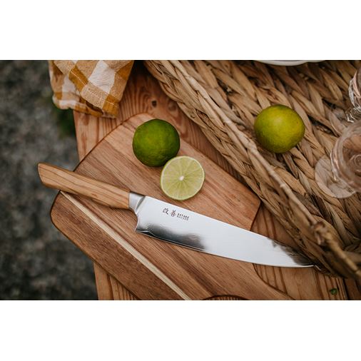 Satake Kaizen 3-dels knivset Gyuto 21cm, Santoku 18cm  & Petty 12cm