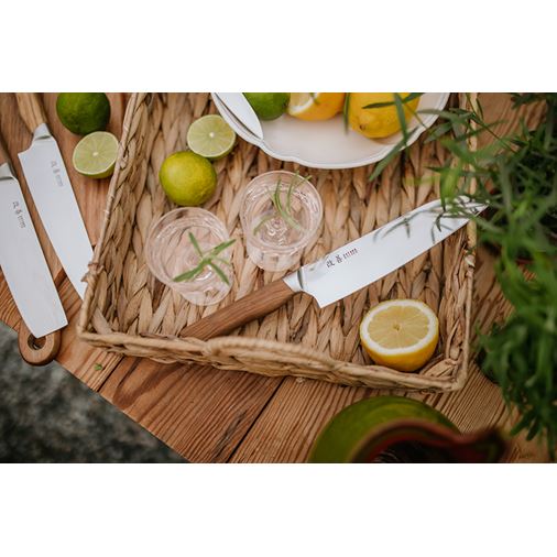 Satake Kaizen 3-dels knivset Gyuto 21cm, Santoku 18cm  & Petty 12cm