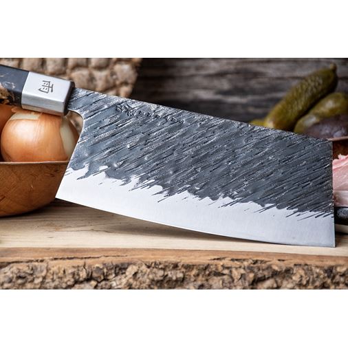 Satake Ame Kinesisk kockkniv, 17 cm