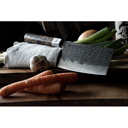 Satake Ame Kinesisk kockkniv, 17 cm