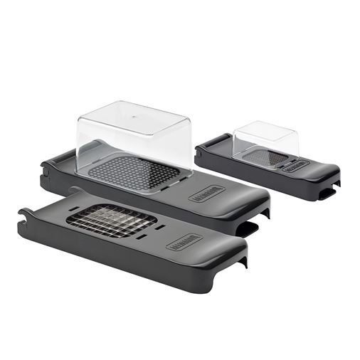 Hackare / Skärare 3-set, Svart