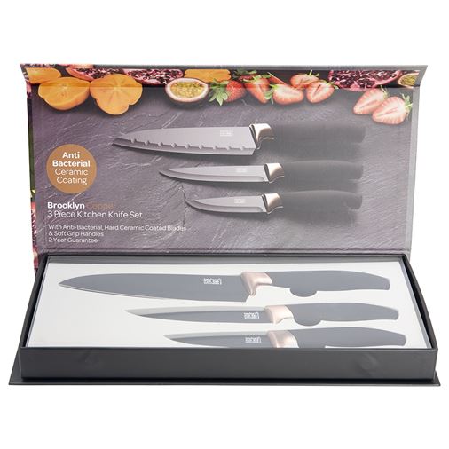 Knivset Brooklyn Copper