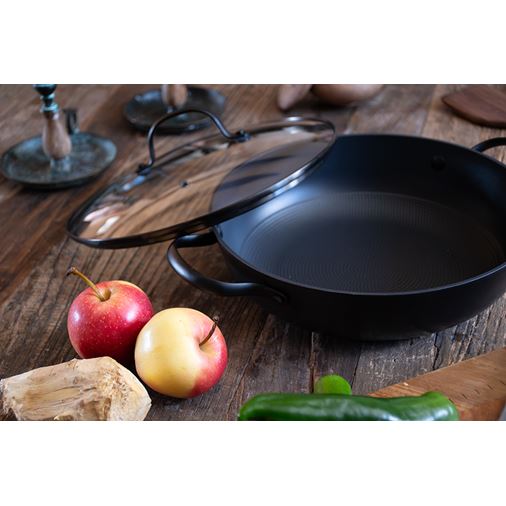 Satake Traktör 26 cm, Lättviktsgjutjärn Honeycomb med keramisk beläggning