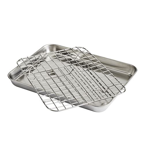 Culimat Gastrobleck med galler, 26x20 cm