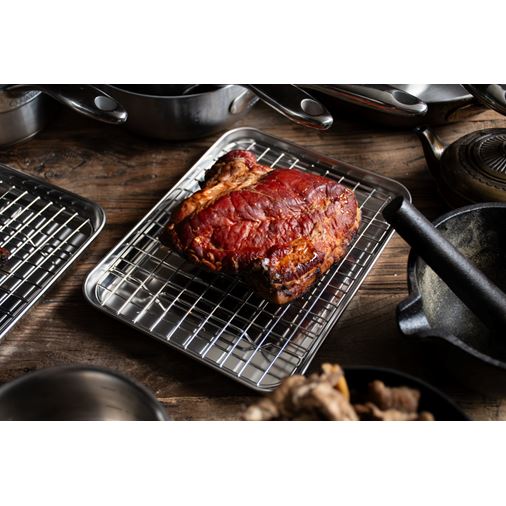 Culimat Gastrobleck med galler, 26x20 cm