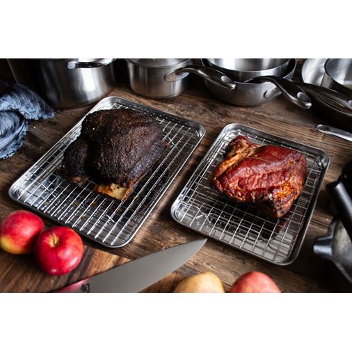 Culimat Gastrobleck med galler, 26x20 cm