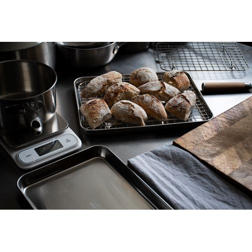 Culimat Gastrobleck med galler, 32x25 cm