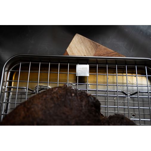 Culimat Gastrobleck med galler, 32x25 cm