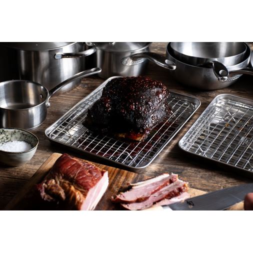 Culimat Gastrobleck med galler, 32x25 cm