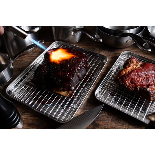 Culimat Gastrobleck med galler, 32x25 cm