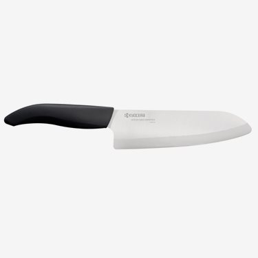 Kyocera Keramisk Santoku/Kockkniv 16 cm, vit