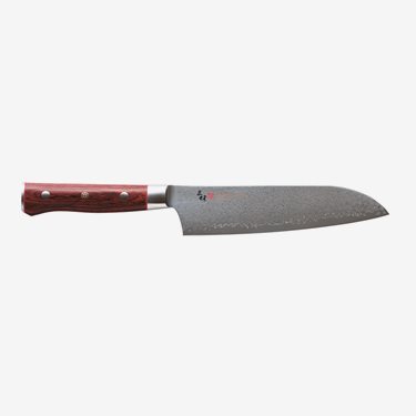 Mcusta / Zanmai Flame Damascus Santoku 18 cm