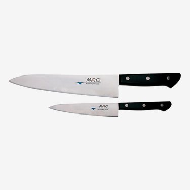 Knivset med två knivar i presentförpackning