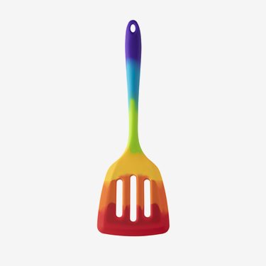 Taylor's Stekspade Perforerad Silikon Rainbow, 30cm