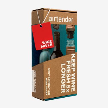 Airtender vakuumförslutare vin 6 st