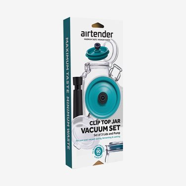 Airtender set tre lock en pump tre stoppers