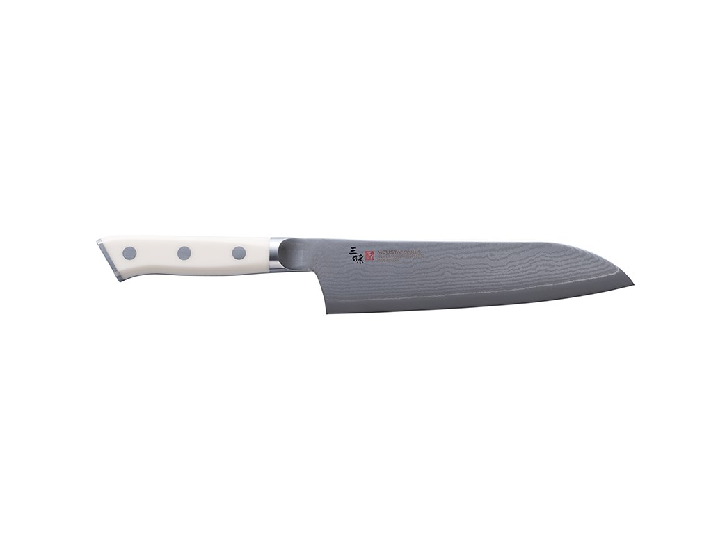 Mcusta / Zanmai Classic Damascus Santoku 18 cm, Corian