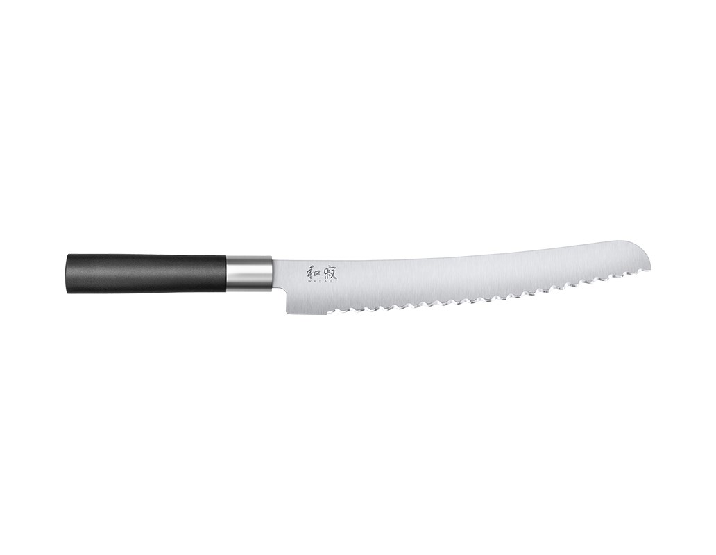 KAI Wasabi Black Brödkniv 23 cm