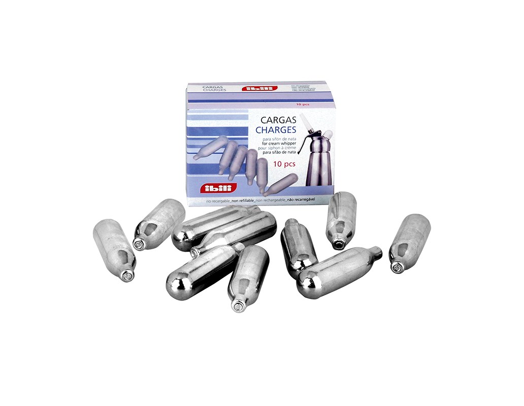 Gas till Gräddsifon (10-pack)